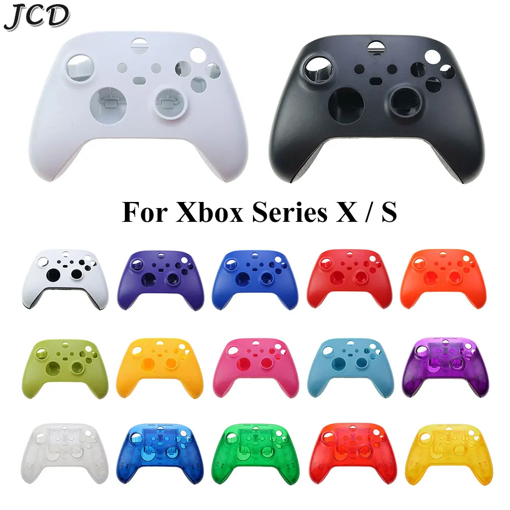 Xbox 시리즈 X S 컨트롤러 교체 하우징 쉘 상단 하단 페이스플레이트 커버용..