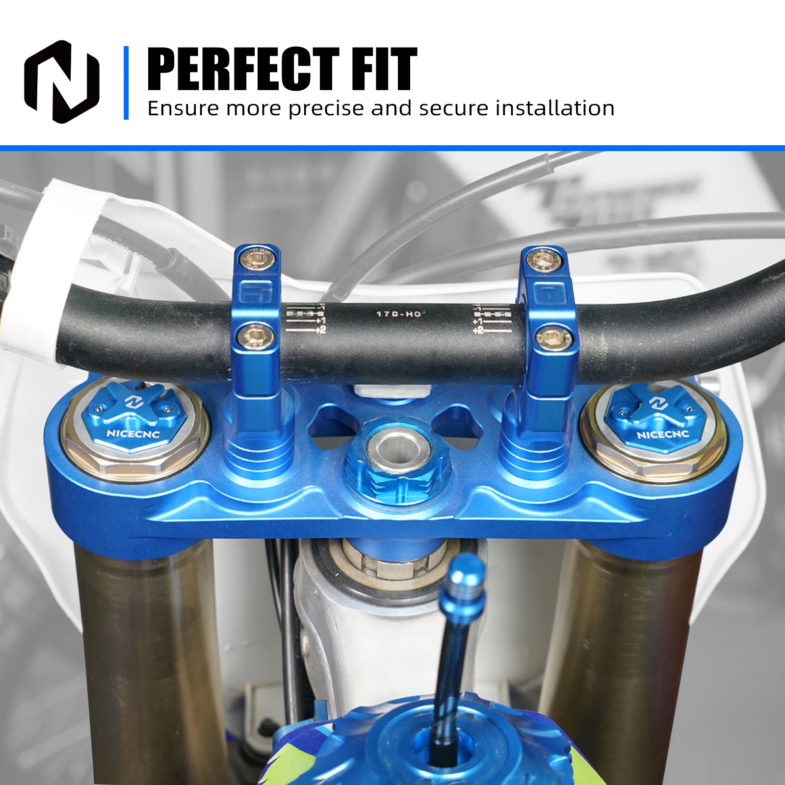 Für Yamaha WR250F WR450F 2015-2023 Vordergabel-Einstellknopf YZ125 YZ250 YZ250F 2008-2023 YZ450F YZ125X YZ250X YZ250FX YZ450FX – Detail 7