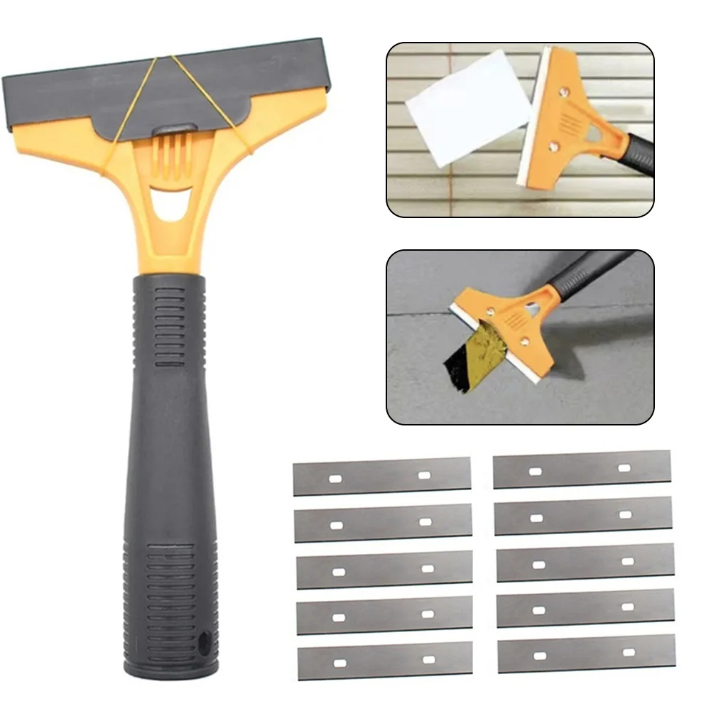 

Multifunctional Cleaning Blade Glass Ceramic Hob Oven Metal Blade Scraper Cleaner Car Glue Sticker Remover Cleaning Tool