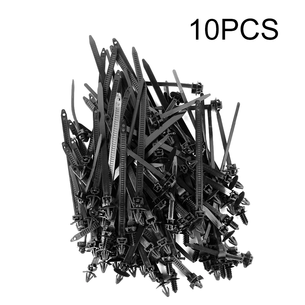 

Car Clips Bundled Wire Bands Mixed Cable Tie Set Universal 4.8*185mm 5*70mm 7.8*115mm 7.8*150mm Fastener Strap Clip
