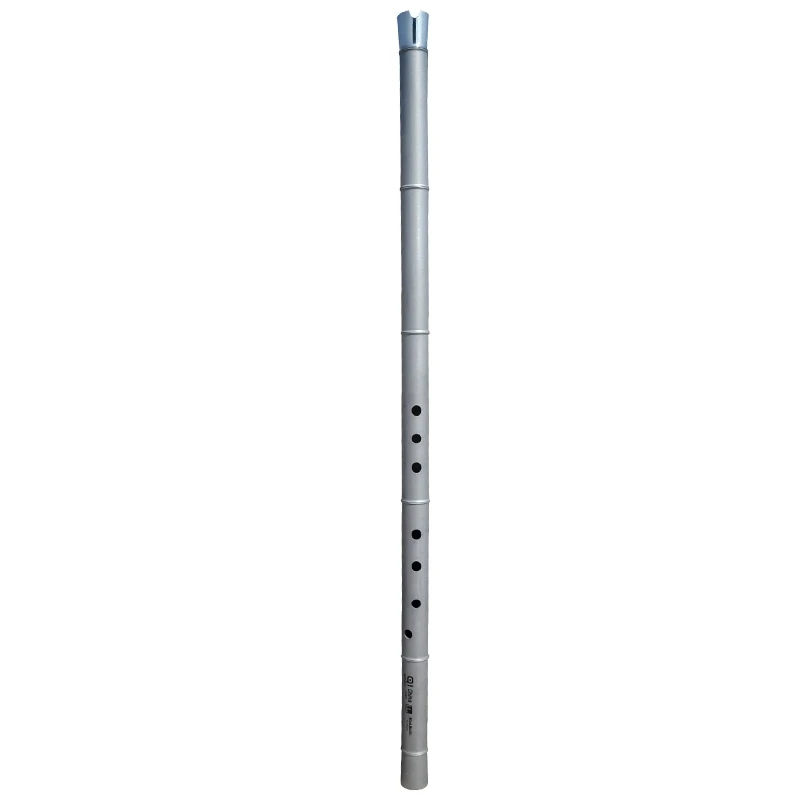 Titanium Alloy Flute Xiao Not DIZI Mirror Polishing Metal Music Instrument Fluate F key 4mm Thickness