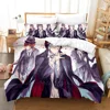 Anime : Bungo Stray Dogs Bedding Set Cartoon Duvet Cover And Pillowcases Queen Full Size Kids Gift Decor Home Bedclothes 1