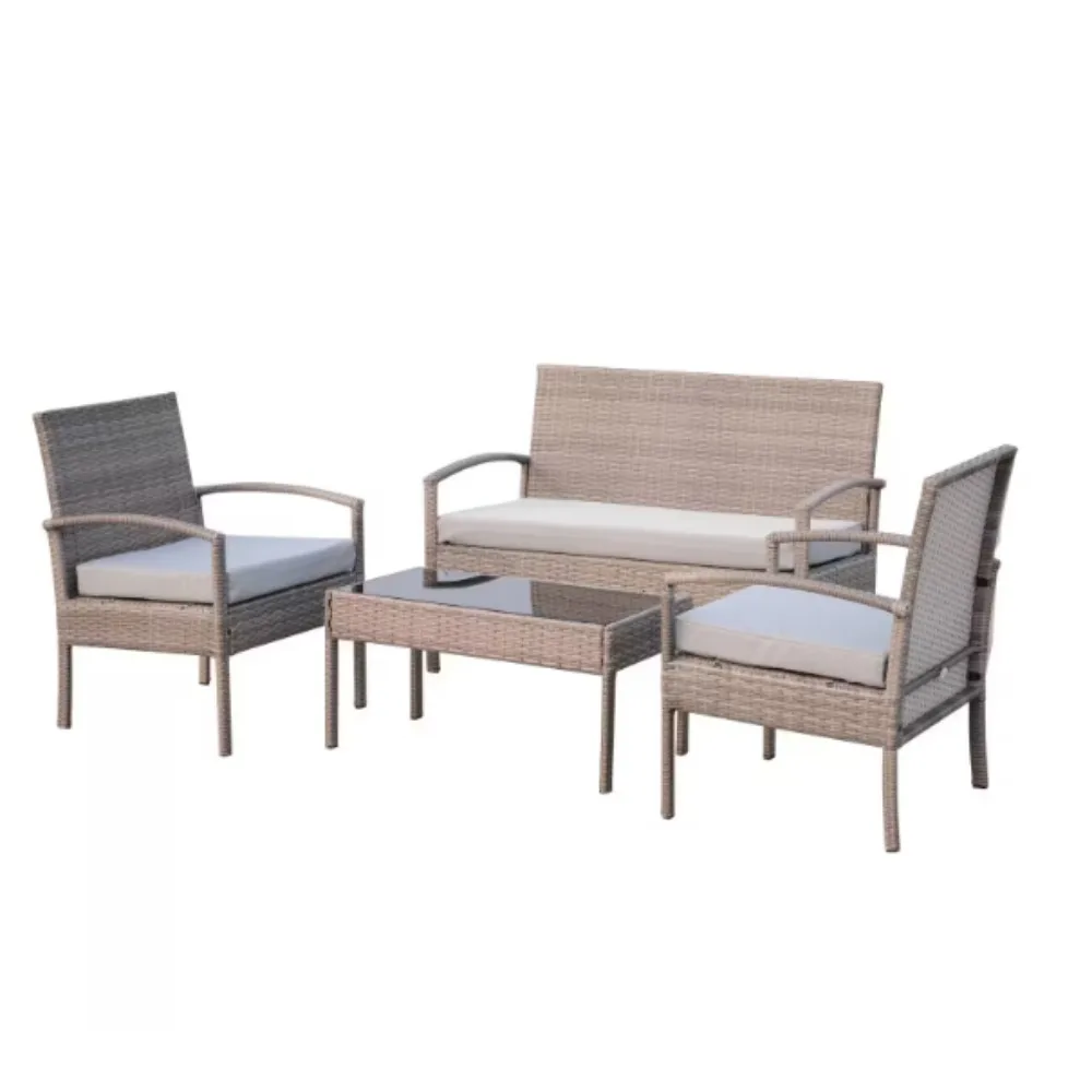Patio Furniture Set with Cushions 3