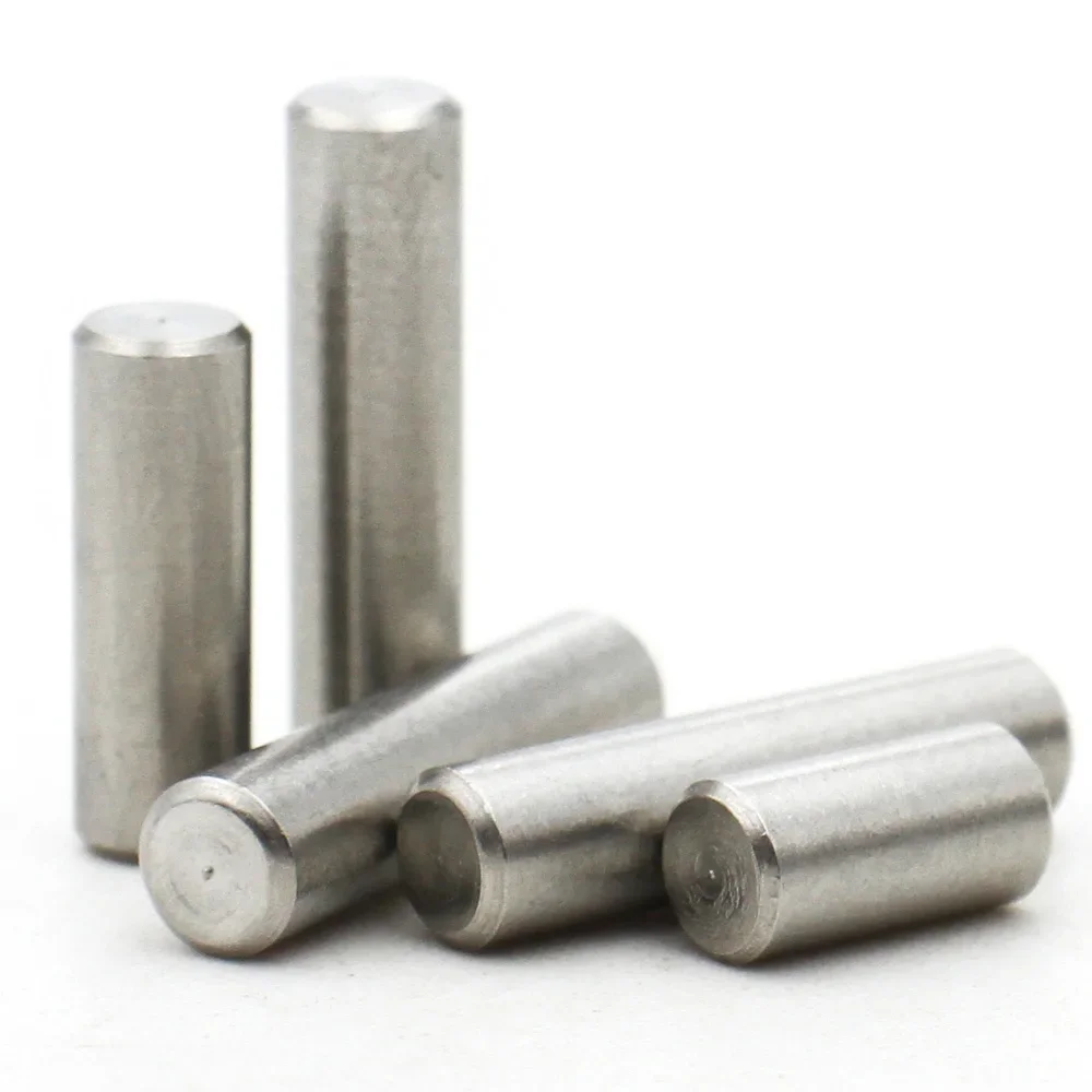 M1 M2 M2.5 M3 M4 M5 M6 M8 M10 M12 304 Stainless Steel Bearing Positioning Fixing Solid Dowel Cylindrical Pin GB119 4-100mm