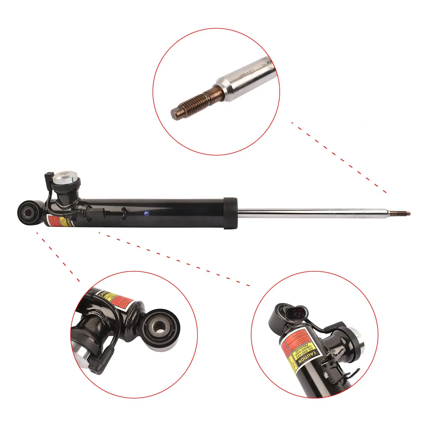 AP01 Air Suspension Shock Absorber Rear Left for Audi Q5 SQ5 8R All Models 2009-2017 8R0513025G 8R0513025J 8R0513025