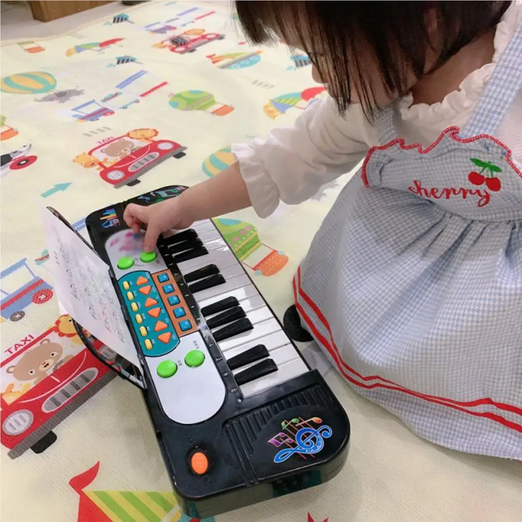 Electronic Piano 25 Keys Education School Kindergarten Nursery Home Parent-Child Interactive Musical Instrument Toy for
