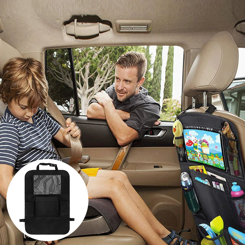 Car Backseat Organizer 600D Oxford Cloth Storage Pocket