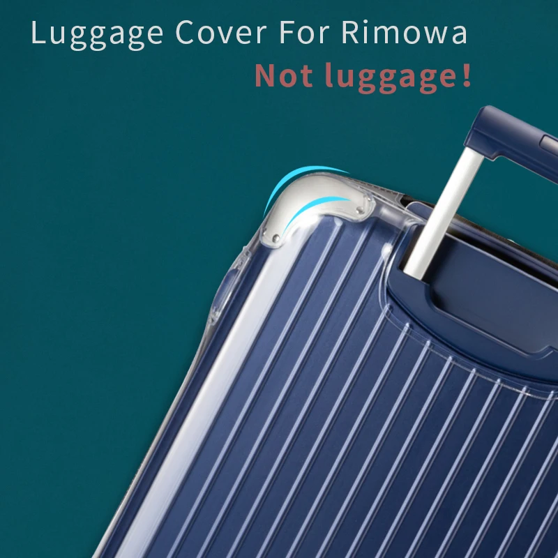 Transparent Cover for Rimowa Hybrid Suitcase Protective Cover 21 26 30 Inch Clear Rimowa Limbo Luggage luggage cover