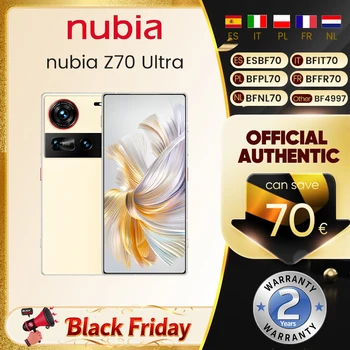 Nubia Z70 Ultra SmartPhones 5G Nuova fotocamera FLAGSHIP mobile adndroid Snapdragon 8 Elite Supreme Edition