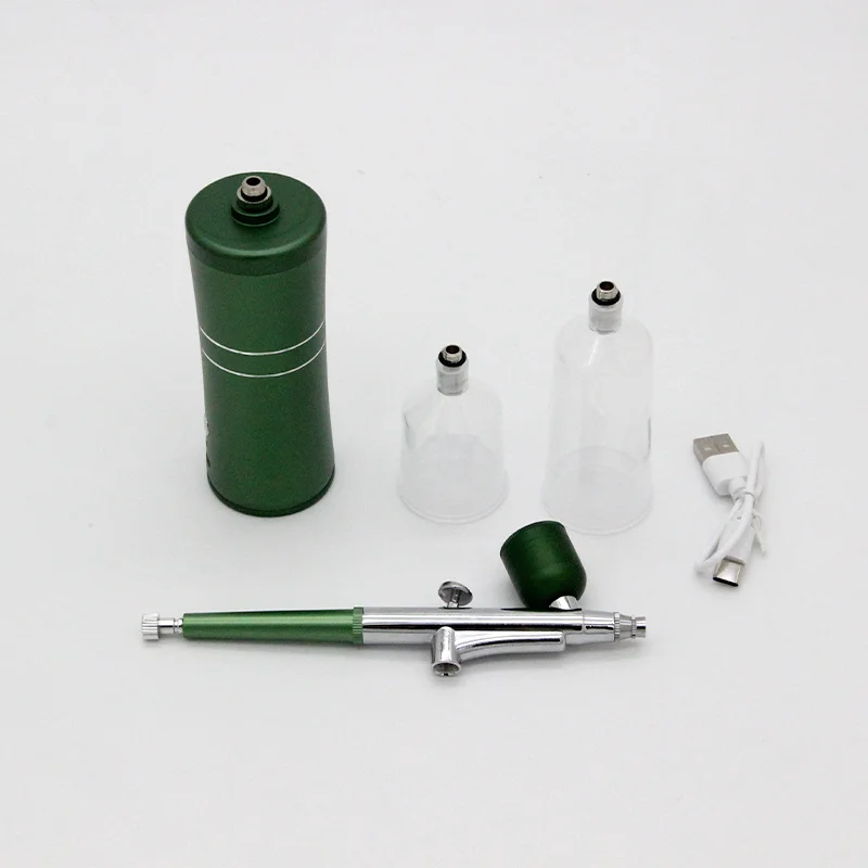 Nano Oxygen Injector Multi-Function Household Spray Airbrush Nail With Compressor Tattoo Spray Gun Face Nails Art Paint CakeTool 5
