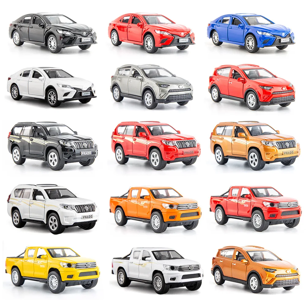 

1:36 Toyota Prado Benz G63 Bmw X7 Porsche 918 Spyder Camry Bentley, модель автомобиля из сплава, серия для детей, подарки, коллекция G29