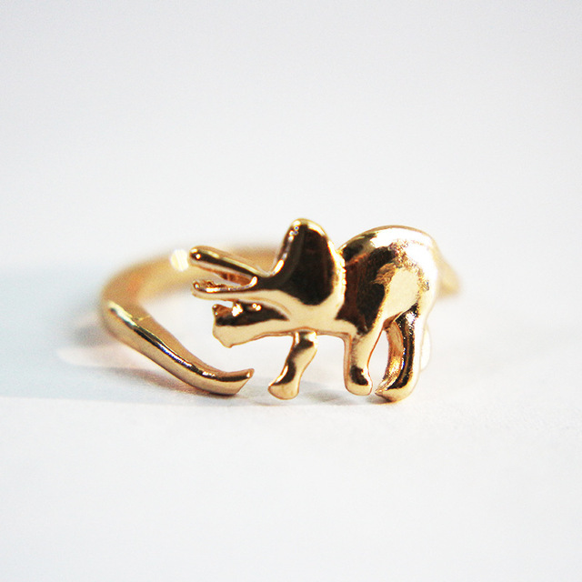 Hot Trendy Dinosaur Rings Women Opening Adjustable Finger Ring For Women Jewelry Gift