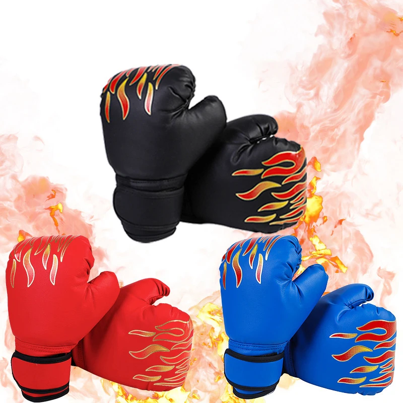 1 Pair Children's Boxing Gloves Kid Training Punching Kickboxing Accessory Comfortable Sparring