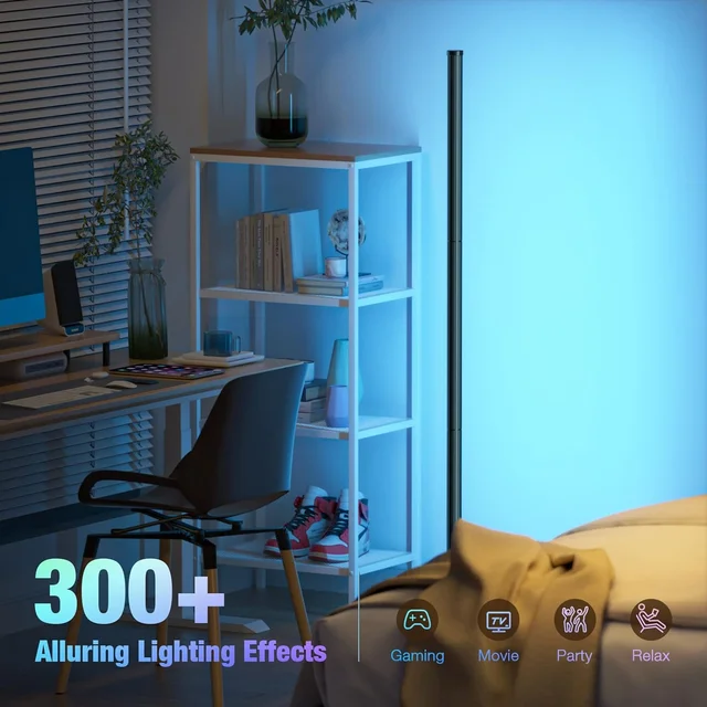 다채로운 조명으로 집을 밝히는 스마트 RGB 드림 컬러 플로어 램프