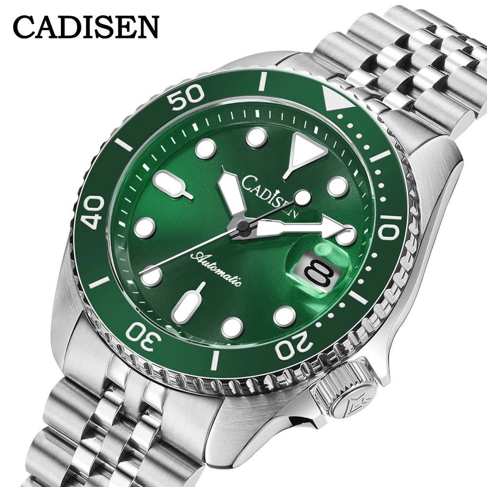 

CADISEN Men's Watches 2023 200M Diveing New Automatic Mechanical Watch For Men AR sapphire crystal NH35A Movt Men's Wristwatch