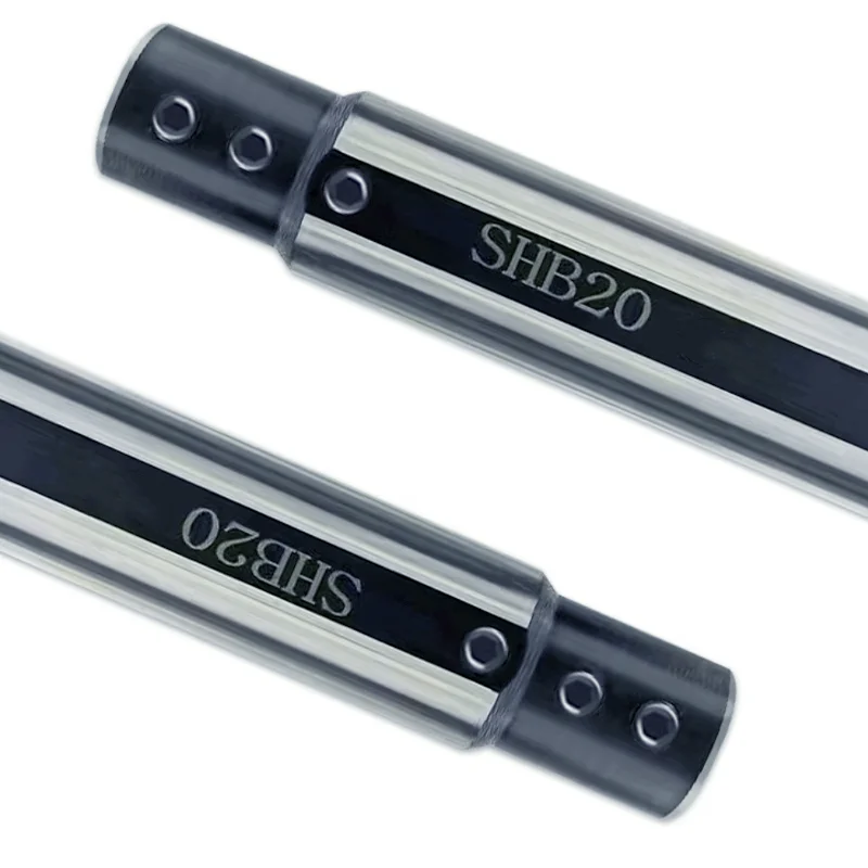 SHB12 SHB16 SHB20 -3 4 5 6 8 10 Lathe Tool Sleeve Small Tungsten Steel Boring Tool Holder Small Diameter Holder Cutting Bracket