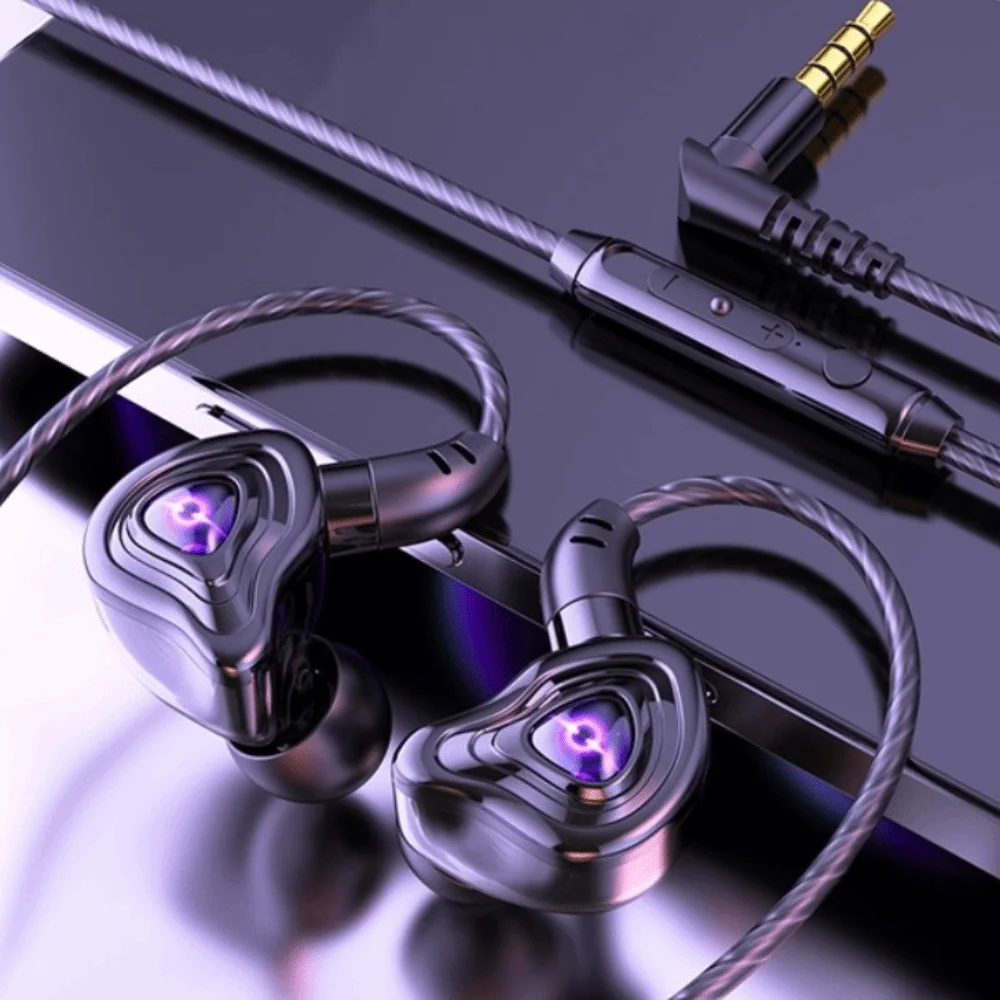 3.5mm e스포츠 유선 이어폰 HiFi 스테레오 엘보 인이어 이어폰 서라운드 베이스 마이크 유선 헤드셋 전화/태블릿/노트북