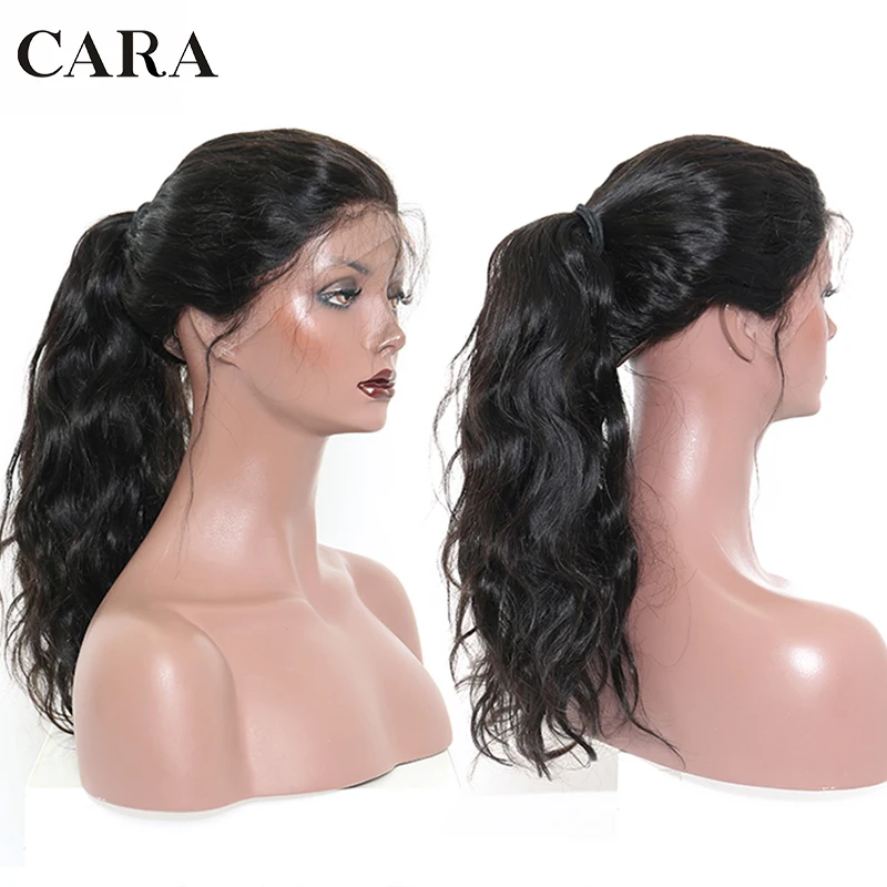 Pelucas de cabello humano ondulado con encaje Frontal para mujeres negras, pelo virgen brasileño con encaje transparente HD, 13x6