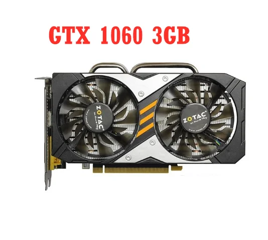 

For ZOTAC GTX 1060 3GB 6GB Video Cards GPU Graphics Card for GeForce NVIDIA GTX1060 6GD5 192Bit Desktop Map PCI-E X16 HDMI