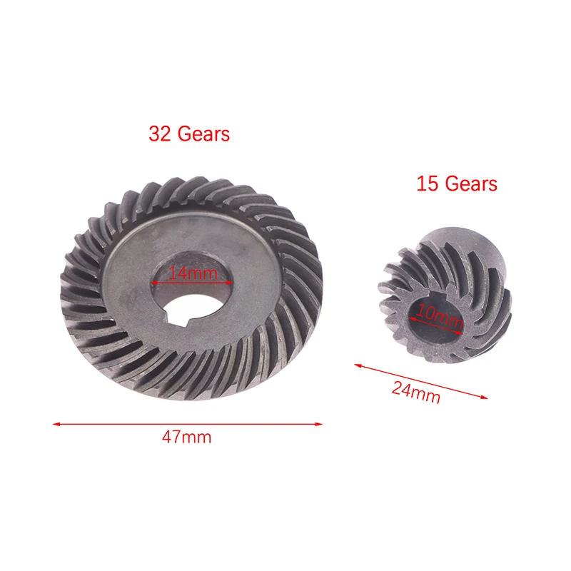 Repair Part Spiral Bevel Gear Pinion Set For Hitachi 150/125 Angle Grinder 05163