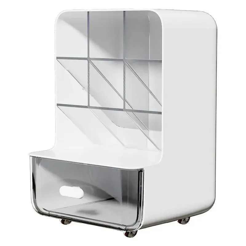 Pen holder Large Capacity Slanted Pen Holder Desk Stationery Storage Box for School Office Desktop Sundry Storage Rack Desk Organizer
