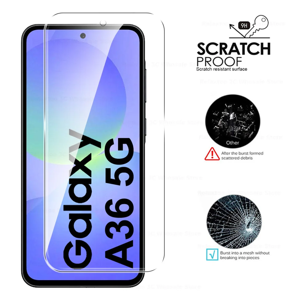 Premium Tempered Glass Screen Protector Set - 3 Pack