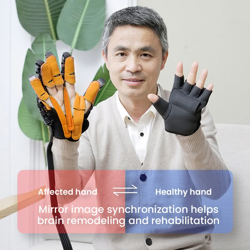 FingerHandRehabilitationTrainingRobotGloveSupportsBoneCareFor