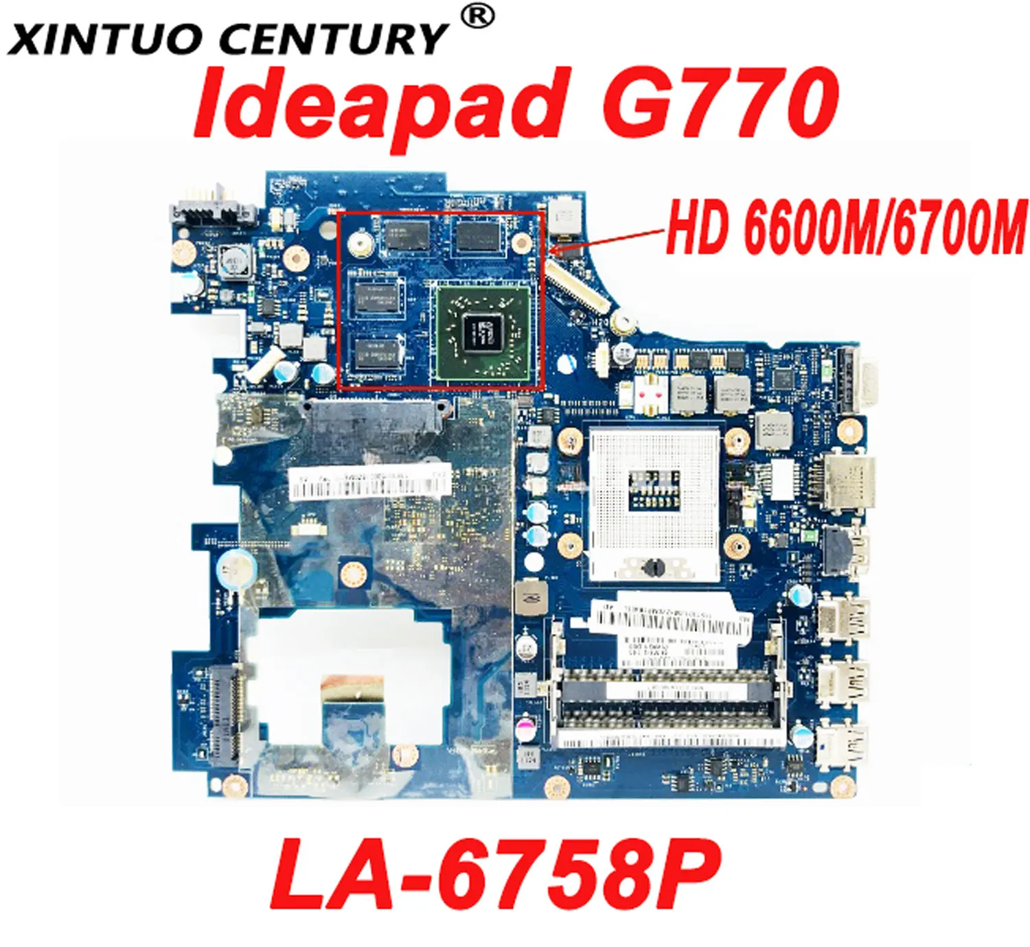 

Материнская плата PIWG4 для ноутбука Lenovo Ideapad G770, материнская плата HD 6600M/6700M GPU HM65 REV: 1,0 DDR3 100%, протестирована