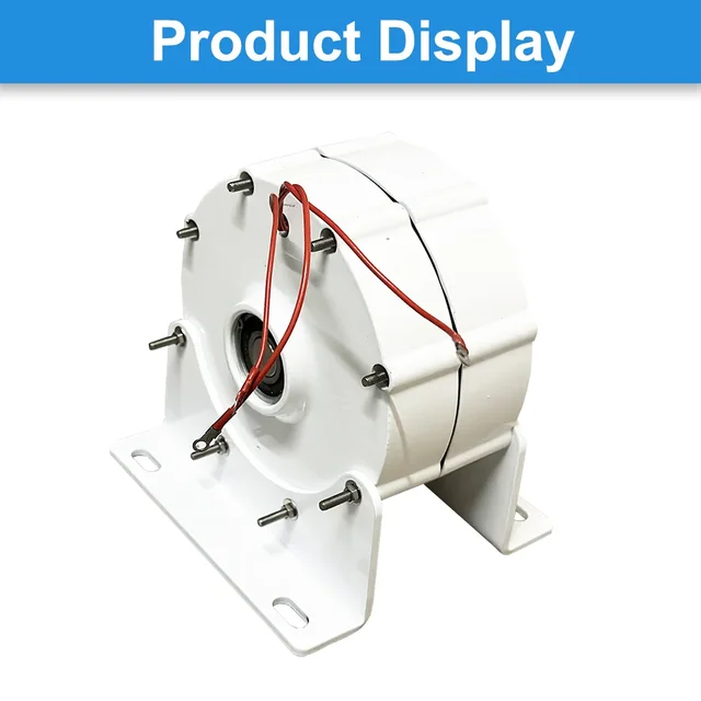 Low RPM 2KW / 3KW / 4KW Permanent Magnet Generator 12V 24V 48V 96V for Alternative Energy Systems 6