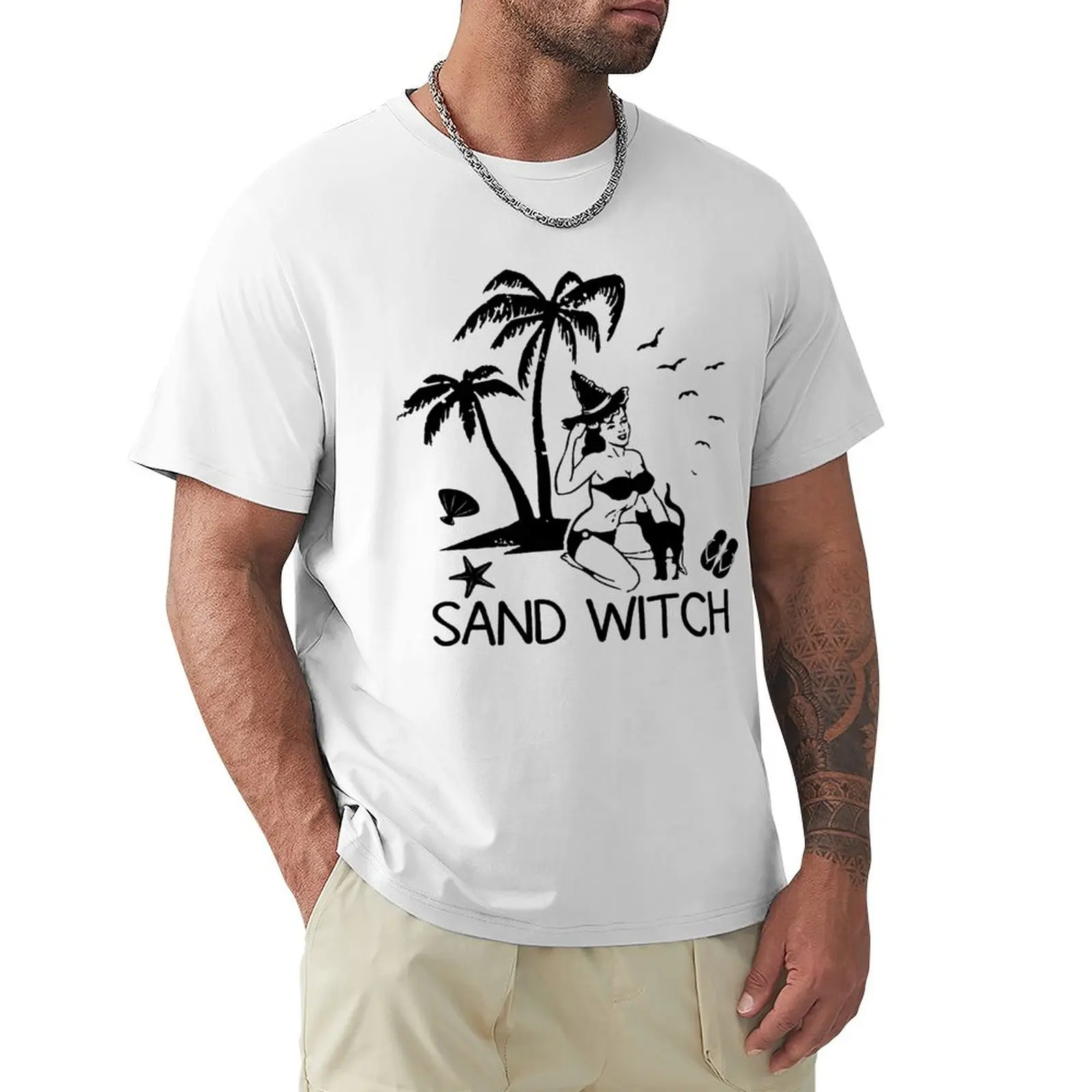 

sand witch T-Shirt customizeds summer top quick-drying mens clothes