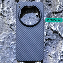Premium Ultra - Thin Real Carbon Fiber Aramid Case for Vivo X300 (Black 1500 Denier)