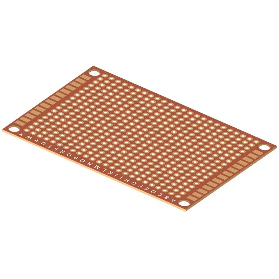 Perfboard Paper Composite PCB Boards Universal Breadboard Single Sided Printed Circuit Board 10/20Pcs 5x7cm