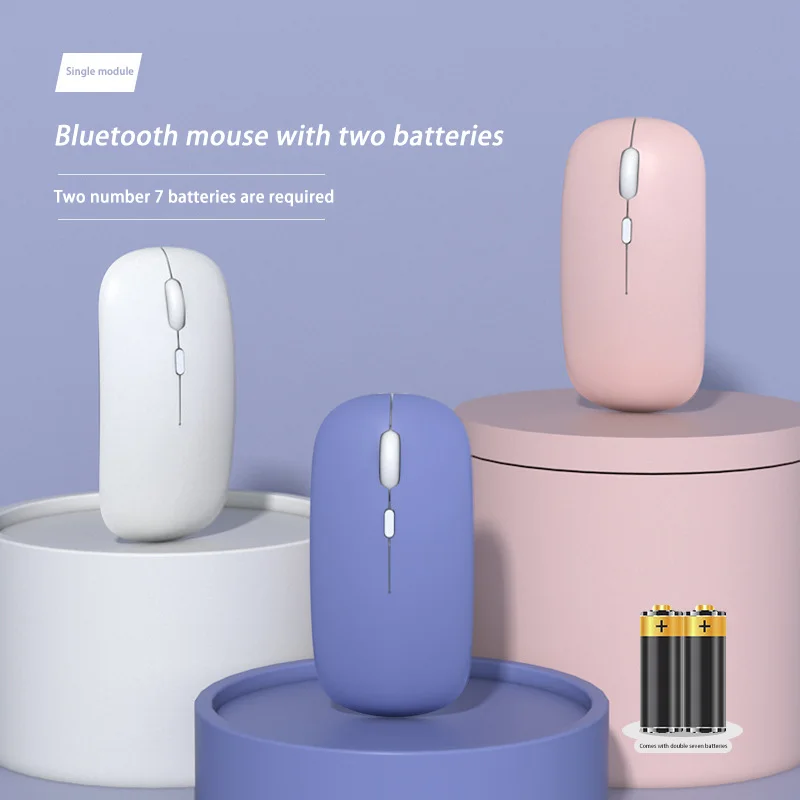 XIAOMI Bluetooth Mouse wireless bluetooth mouse Wireless Mute Ergonomic Portable Mini Office Mouse Durable Keyboard Color Selectable For Multiple Devices