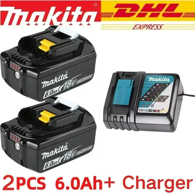 2 PCS 6.0Ah-charger