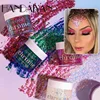 HANDAIYAN 6 Colors Upgraded Glitter Paste Chameleon Flash Cream Eye Hair Body Face Glitter Gel Art Festival Party Glitter Deco 1
