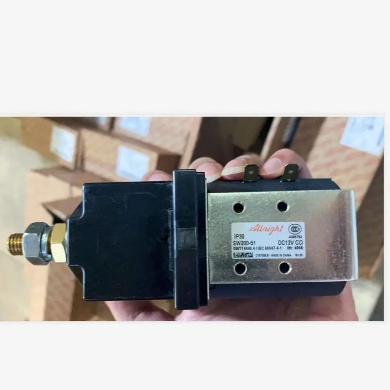 Contattore Albright Originale Sw200 Sw200-51 12 V 400A Interruttore Relè Solenoide 12 Volt 400 Amp Per Carrello Elevatore Eelctric