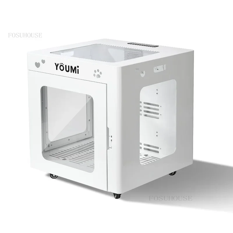 Household Fully Automatic Pet Drying Box 120L Cat Dryer Pet Shop Large Dog Water Blower Machine Blowing Hair Dryer Supplies