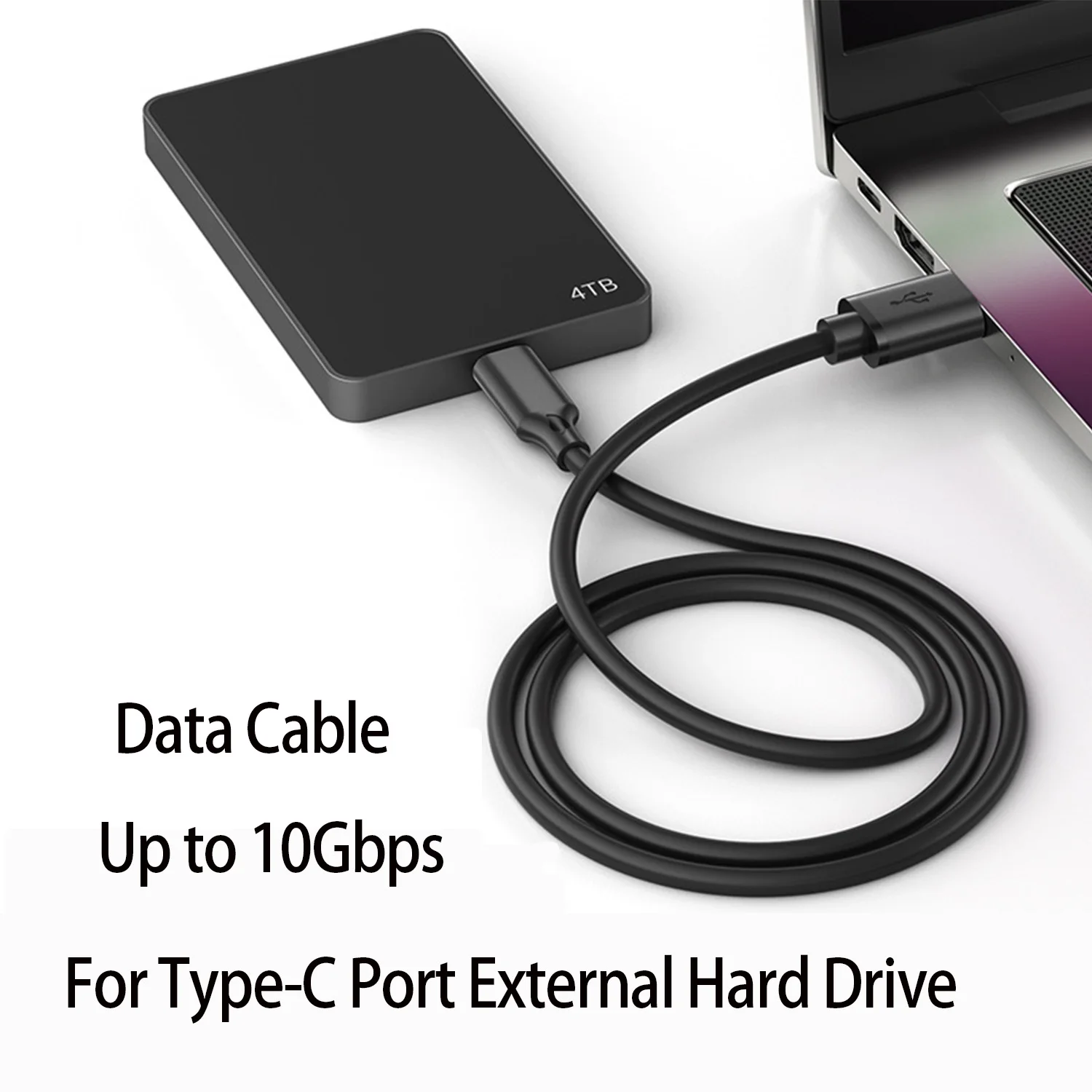 High-Speed USB Type A to Type C Data and Charging Cable