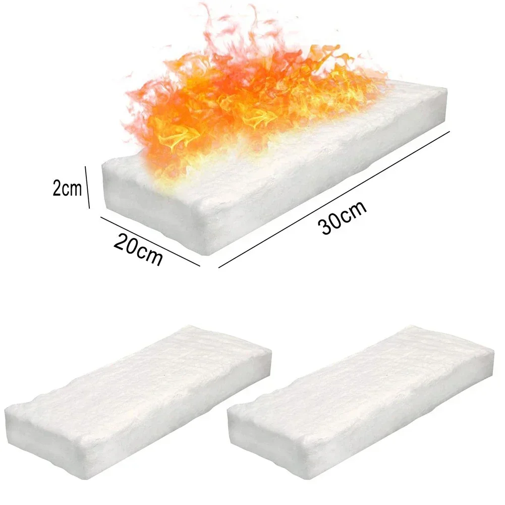 Quilts Blanket 30*10*5CM 30＊20＊1CM 30＊20＊2CM 30＊20＊3CM 30＊20＊5CM 3pcs/set Calcium Fibres Safety Silicate White