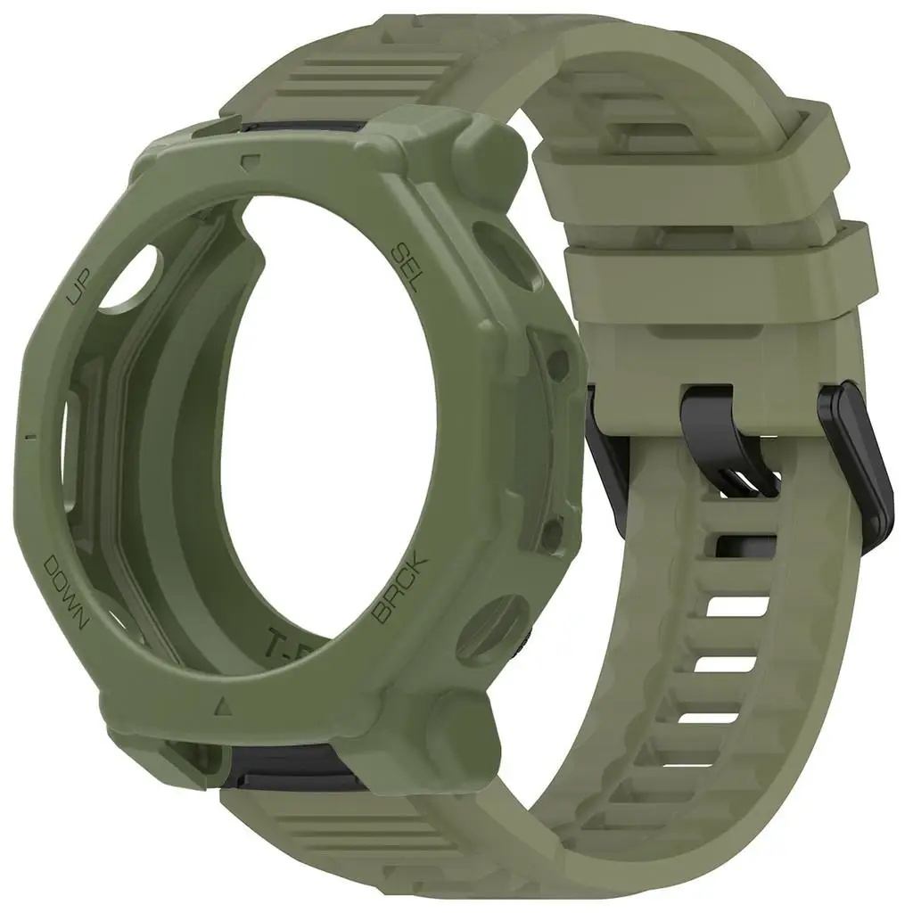 Versatile 2-in-1 Silicone Strap and Protective Bumper Shell