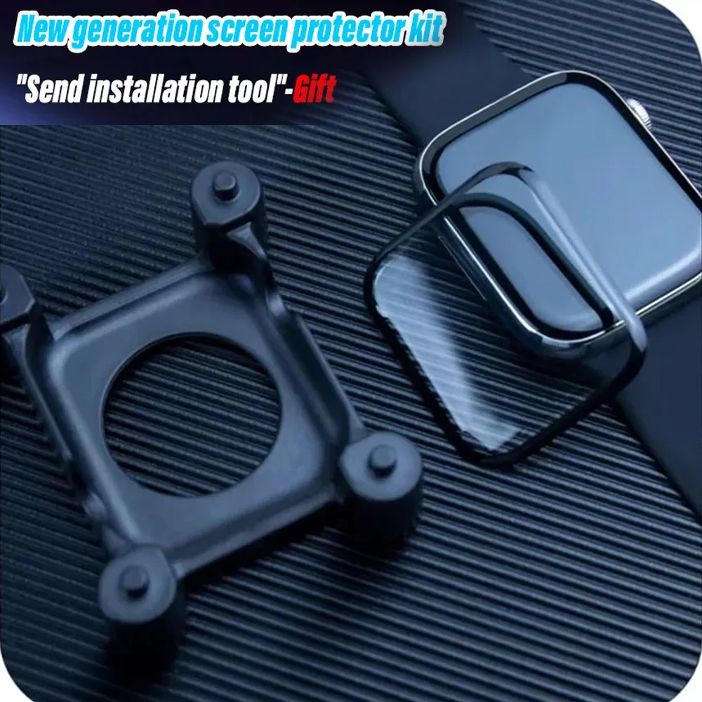 Premium Screen Protector Film for Apple Watch - Ultra Clear and Durable