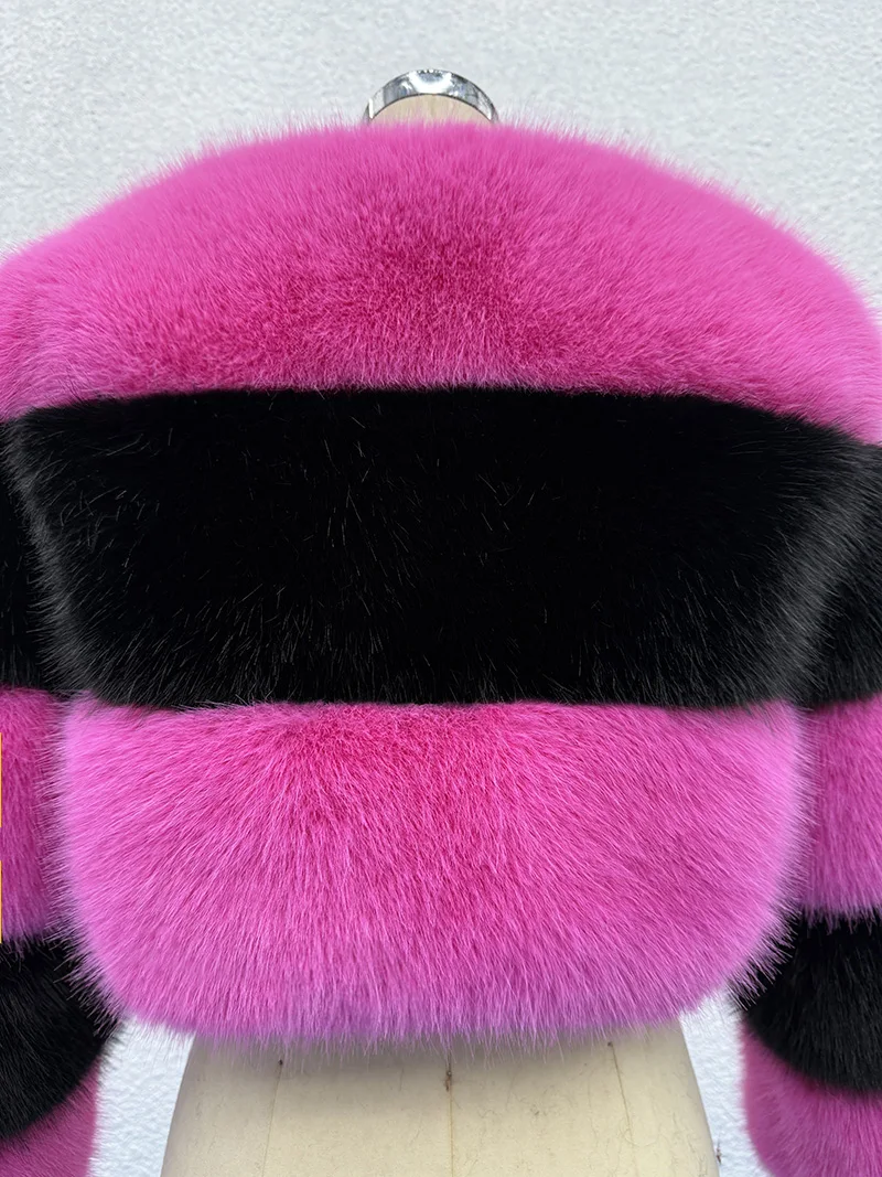 ZADORIN Faux Fur Coat real photo 6