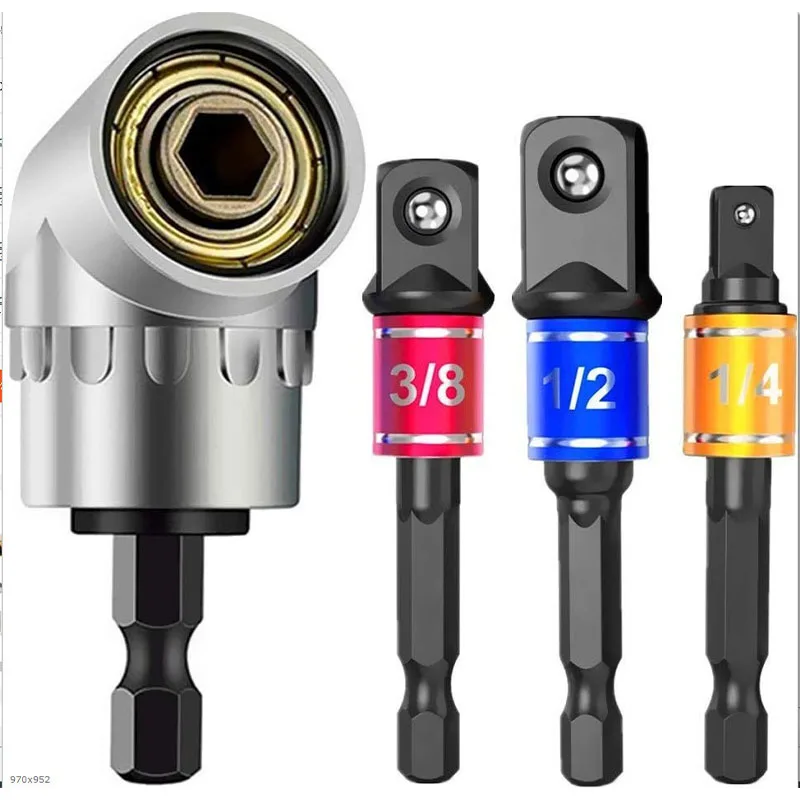 Impact Grade 105 Degree Angle Power Tool Part Screwdriver Connector ...