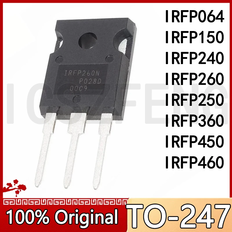 5Pcs/lot 100% New IRFP064N TO-3P TO-247 IRFP150N IRFP240 IRFP250 IRFP260N IRFP360 IRFP064 IRFP450 IRFP460 MOS FET transistor IC 1