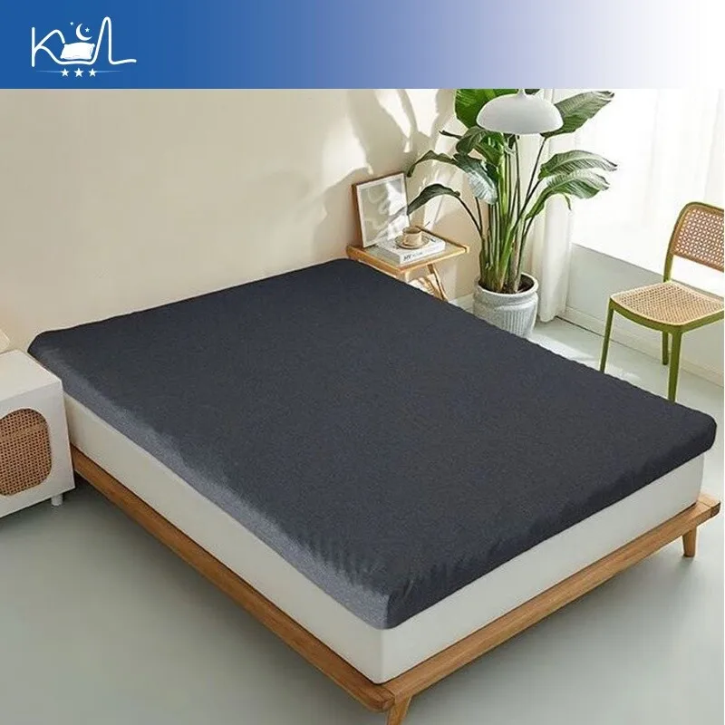 5.5cm 초두꺼운 솔리드 메모리폼 매트리스 토퍼(존 마사지 매트리스 포함) 가정용 침실용