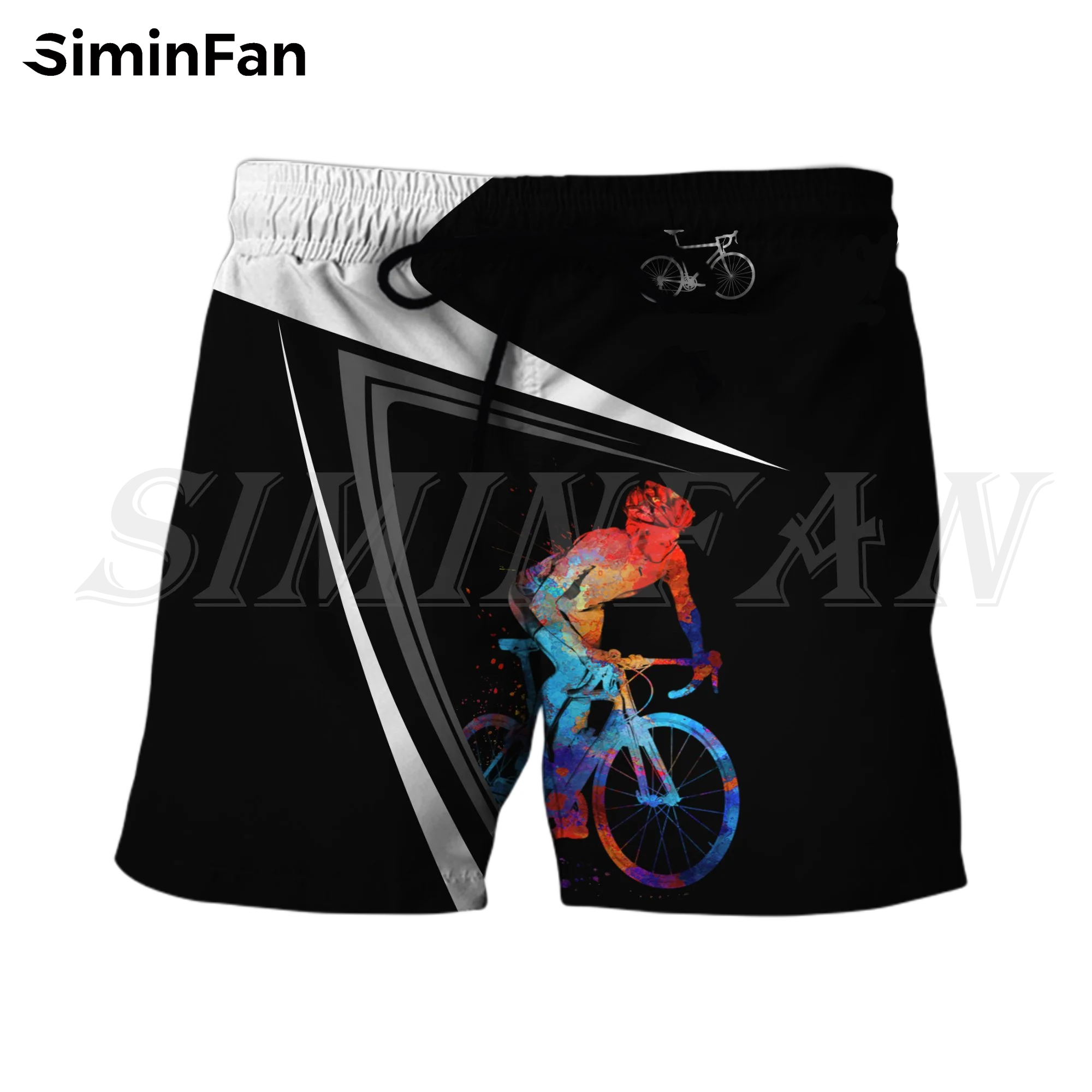 

Love Cycling USA Flag 3D Printed Mens Summer Shorts Casual Beach Pants New Fashion Baggys Unisex Harajuku Streetwear Sportswear