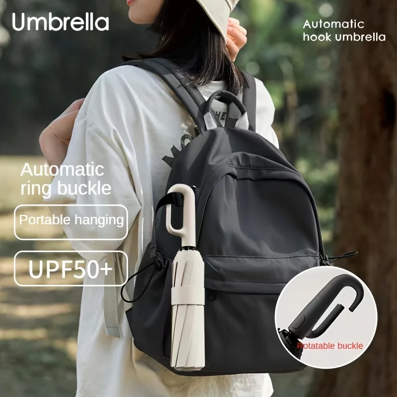 Windproof Umbrella 30 Bones 105CM Reinforced Automatic Folding with Buckle Handle Waterproof For Men