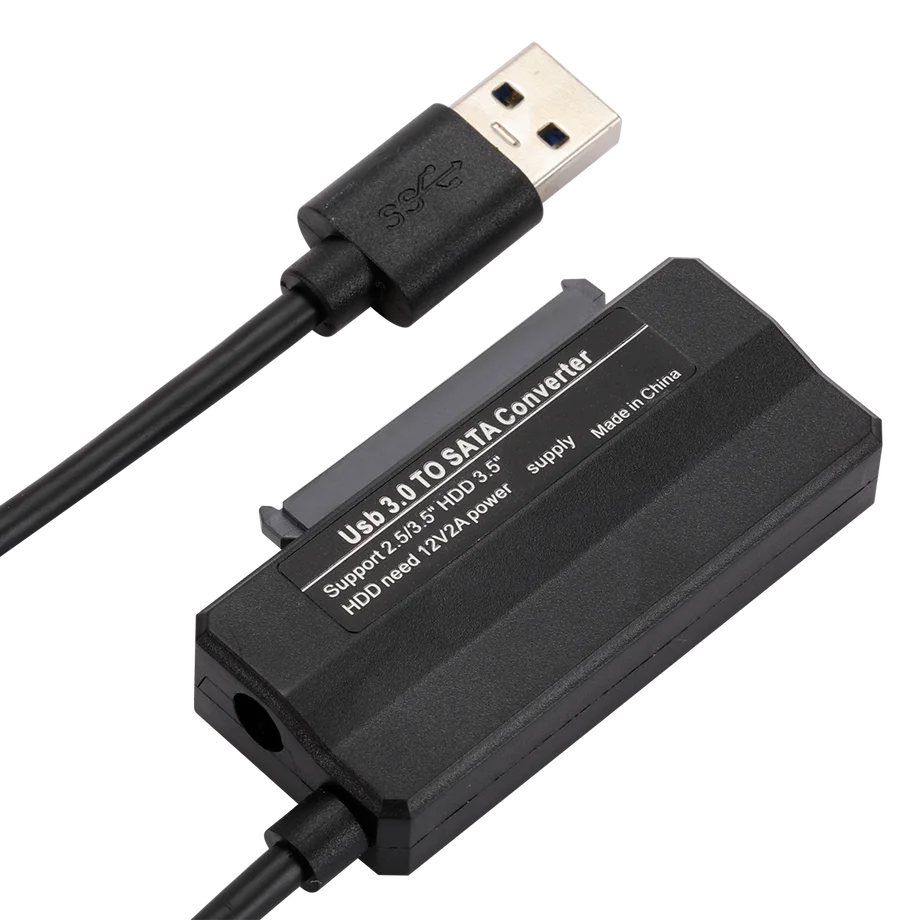 Sata para Usb 3.0 Adaptador Cabo Usb para Sata Suporte de Cabo 22 Pinos 2.5 3.5 Inche Externo Hdd Ssd Disco Rígido Conector do Computador Apto - Imagem 5