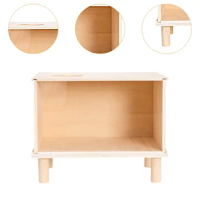 Hamster Digging Box Toy Hamster House Sand Bath Box for Small Animals Syrian Rat Dwarf Hamster Small Sized Pets Case 5