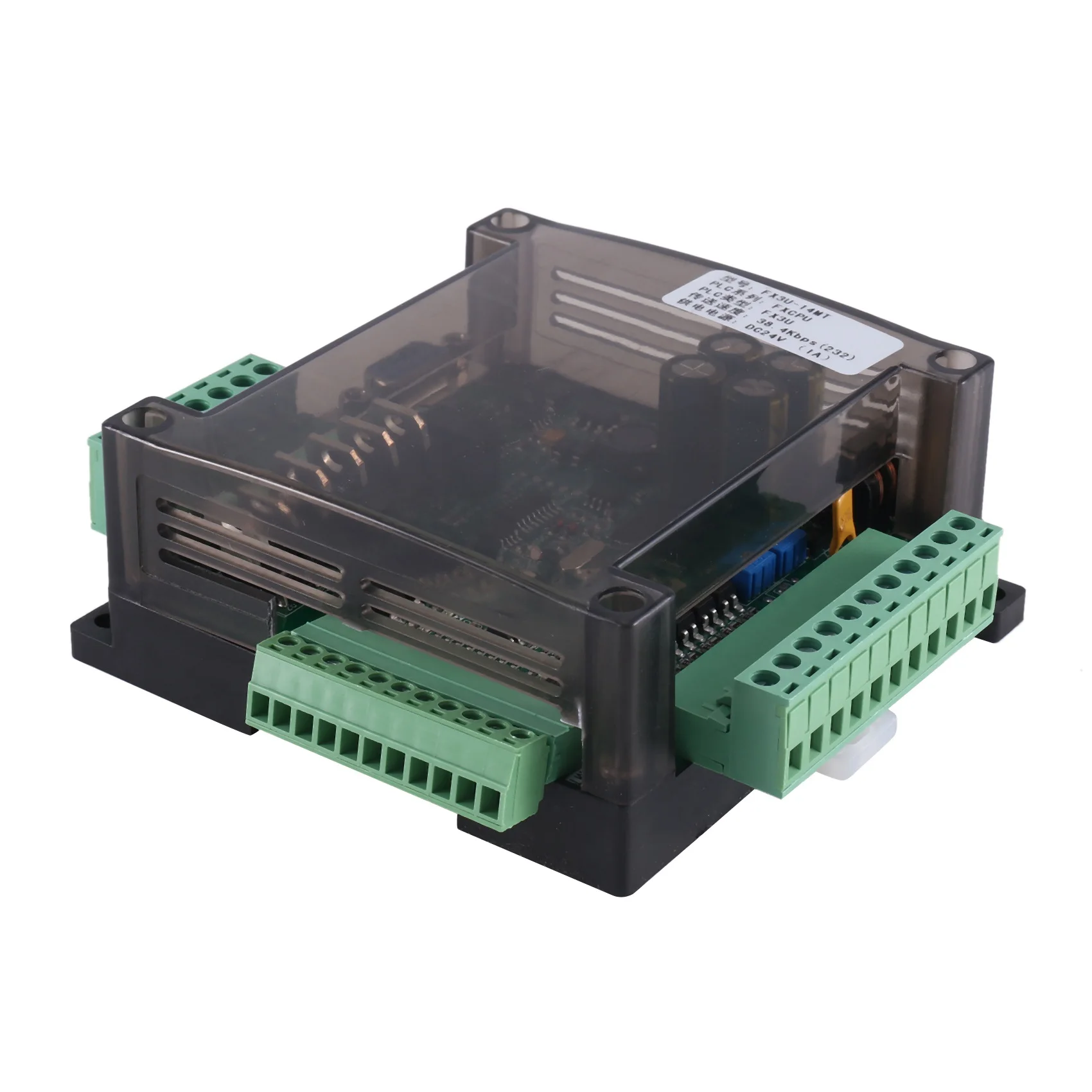 

Параметры совместимы с FX1N 2N PLC Industrial Fx3U, регистратор данных 8 в 6 Out, аналог 6AD 2DA, Modbus 485(B)